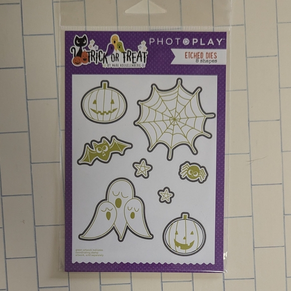 Halloween Photopolymer Stamps and Etched Dies Set - Picture 9 of 12